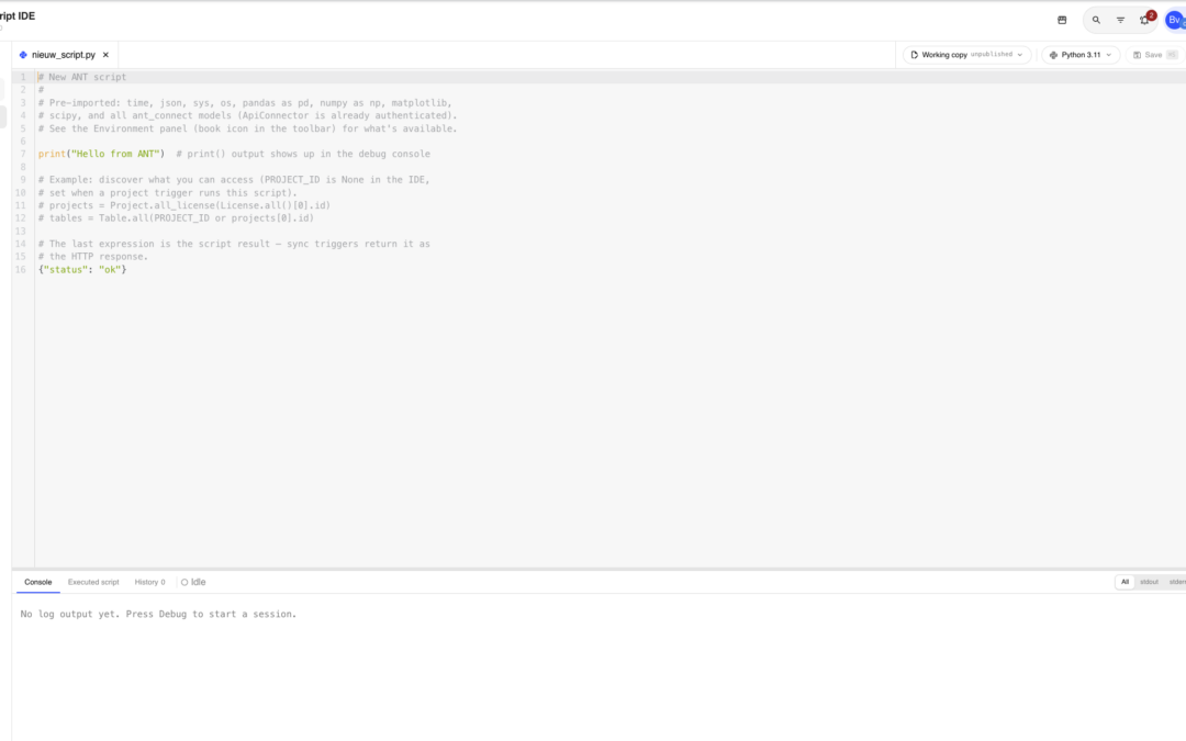 Script IDE